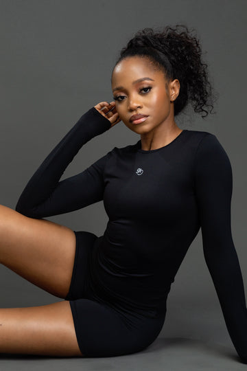 Basic long sleeves top (onyx)