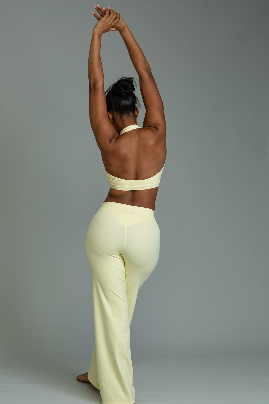 Scoop halter bralette (mimosa)