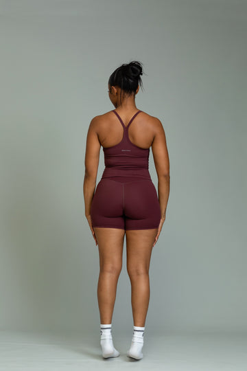 Racerback cami top (mulberry)