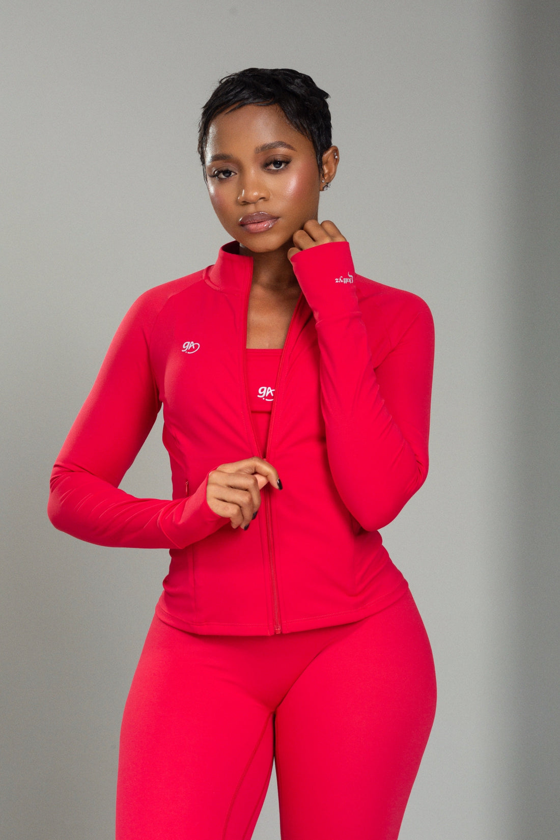 Soft Form Jacket (Scarlet)