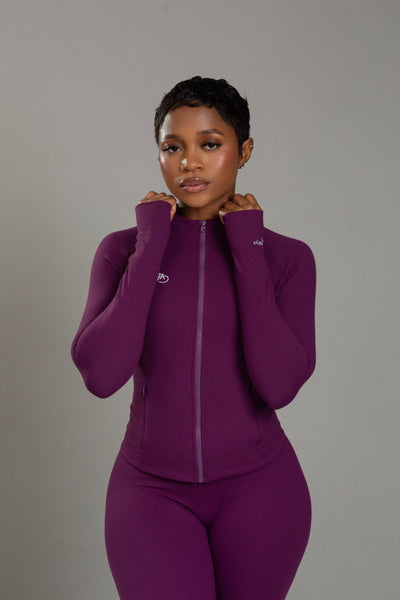 Form Jacket (Plum)