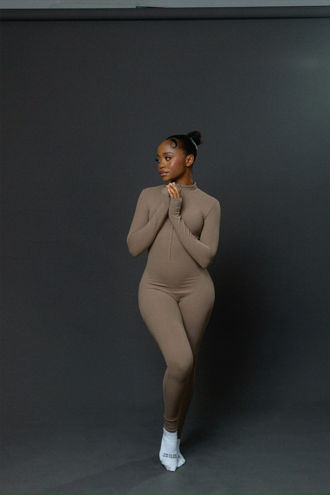 Flexy bodysuit (taupe)