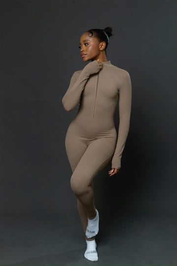 Flexy bodysuit (taupe)