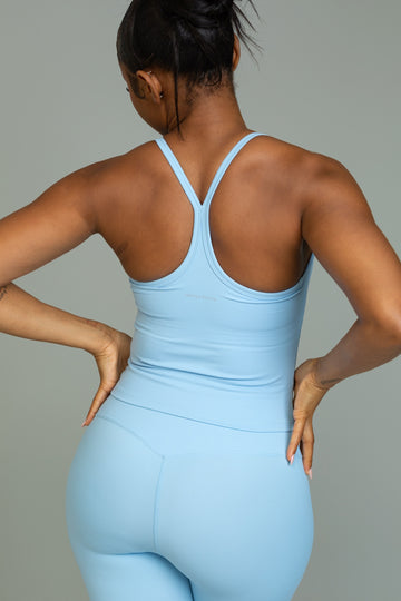 Racerback cami top (ocean mist)