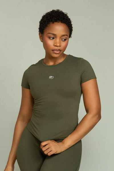 Form short-sleeve tees (olive)