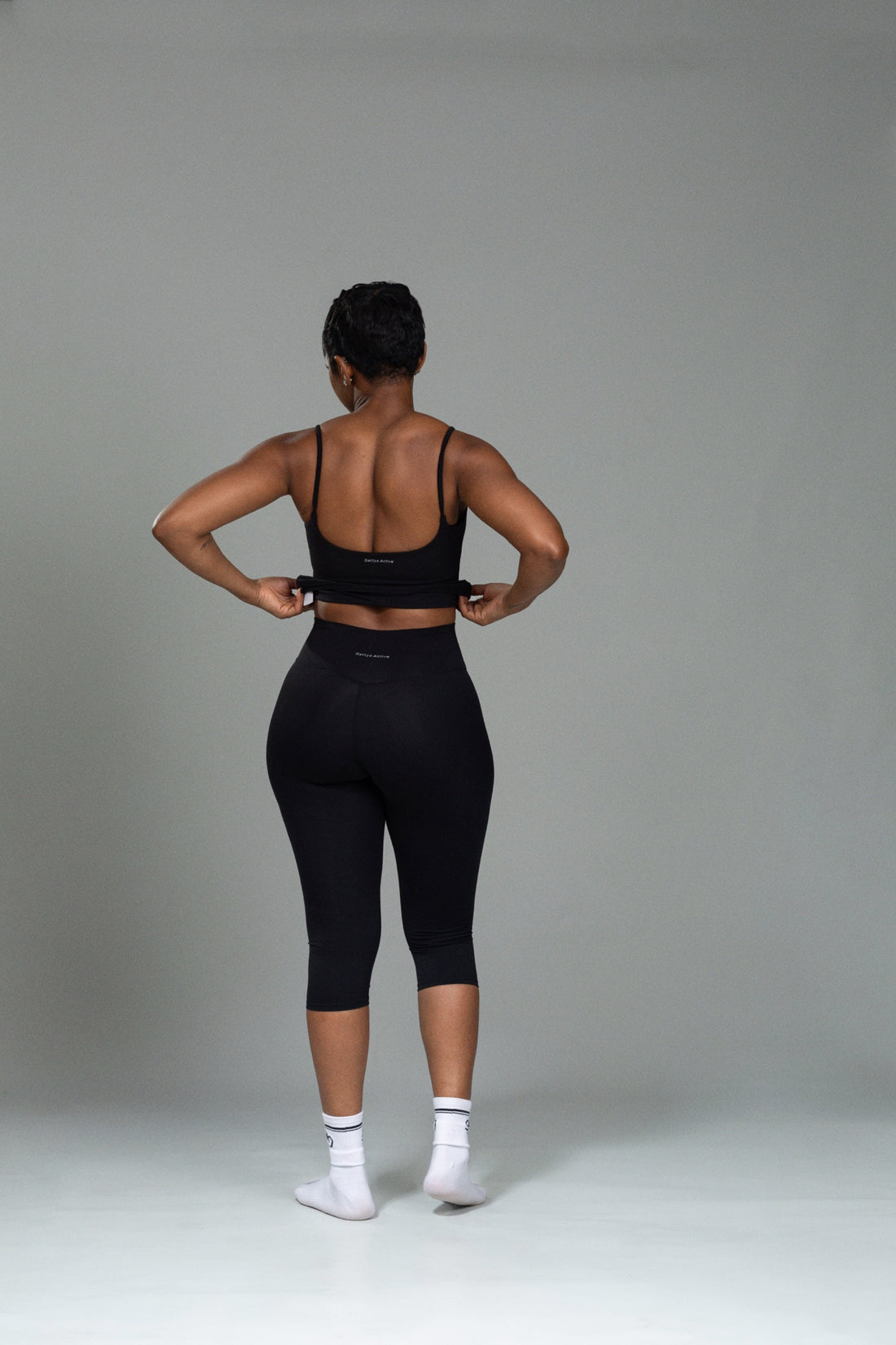 Soft Form Capri leggings (onyx)